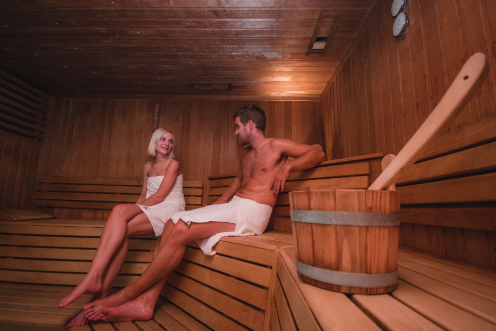 Sauna hotelu Eco Resort Spa Snovik 4*, Slovinsko.