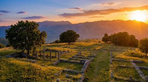 Archeologický areál Antigonea ukrývá pozůstatky města starého více než 2 300 let