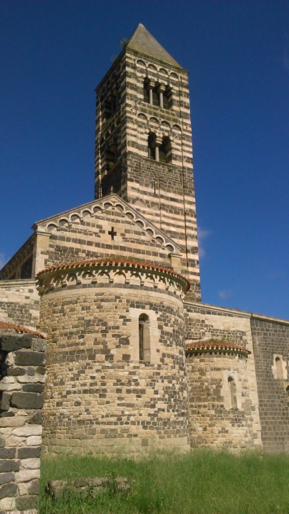 Kostel Santissima Trinita di Saccargia na Sardinii