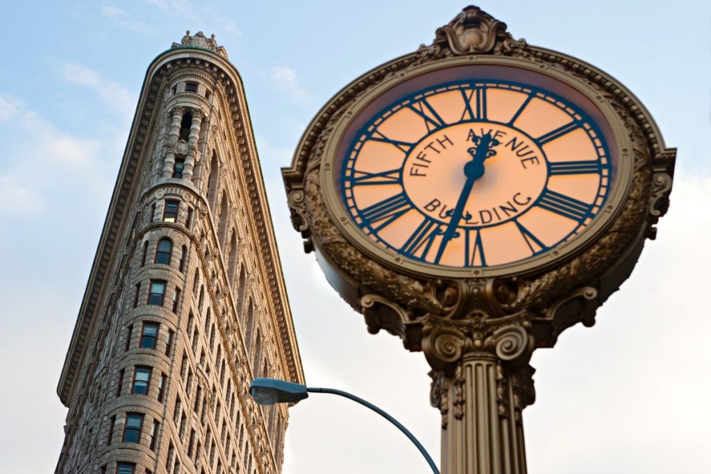 Flatiron Building - jedna z nepřehlédnutelných ikon New Yorku.