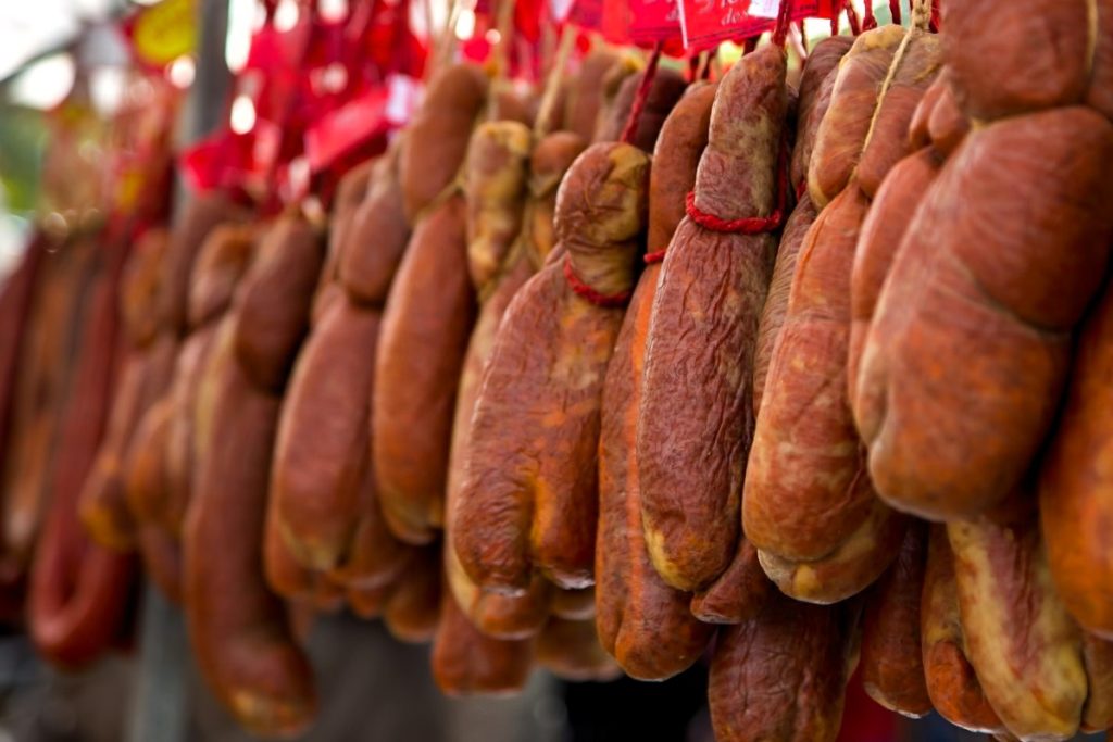 Menorca | typická uzenina sobrasada