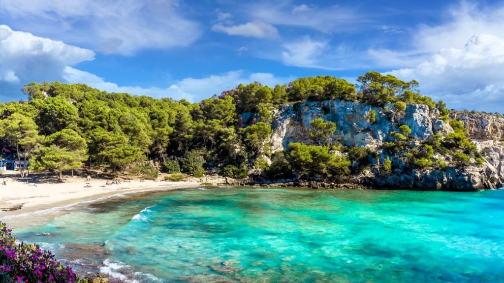 Pláž Macarella Menorca