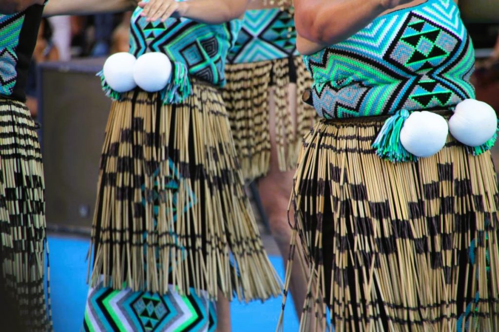 Maorský taneční festival (Shutterstock 1338616520)