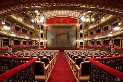 Teatro Romea patří k nejvýznamnějším historickým budovám Murcie