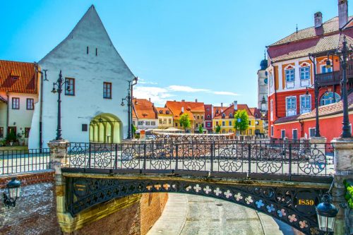 Most lhářů v Sibiu