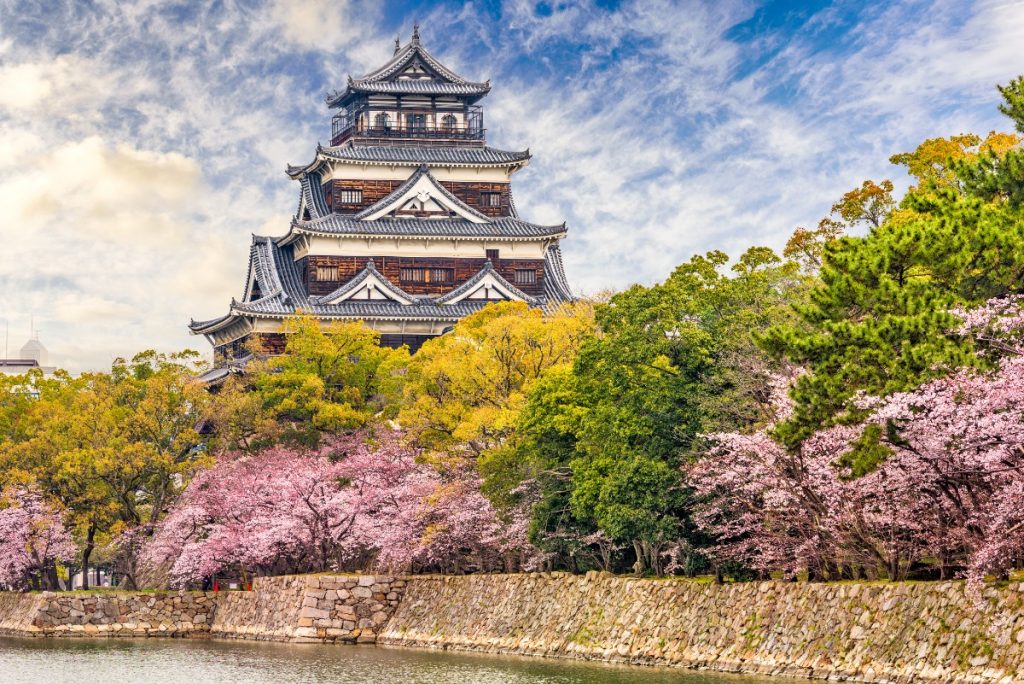 Japonsko - Hirošimský hrad