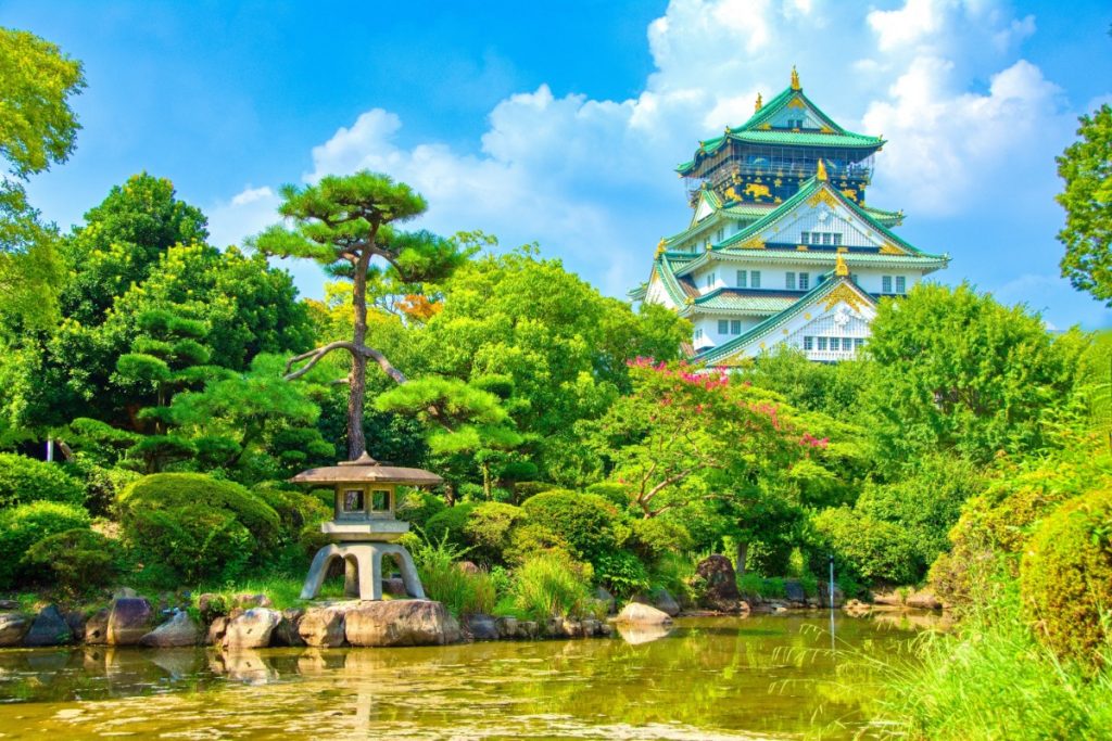 Japonsko - Ósacký hrad