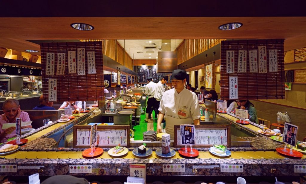 Tradiční japonská restaurace