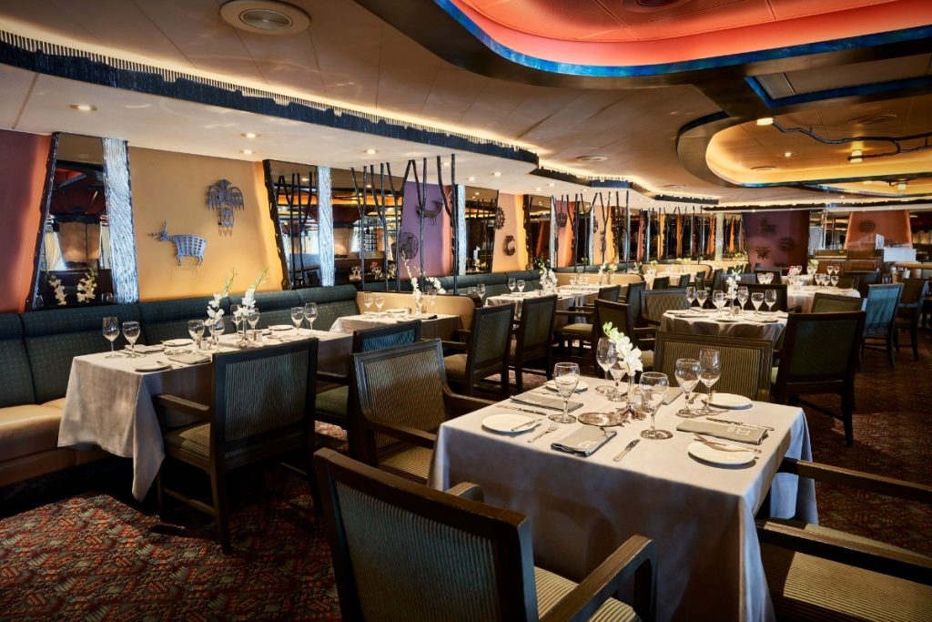 Loď Diamond Princess - restaurace Santa Fe