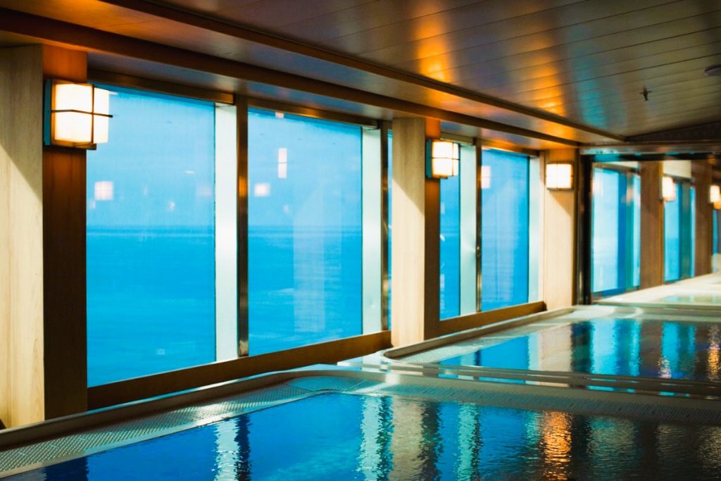Loď Diamond Princess - lázně