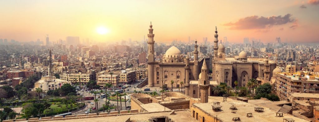 Egypt - mešita sultána Hassana v Káhiře