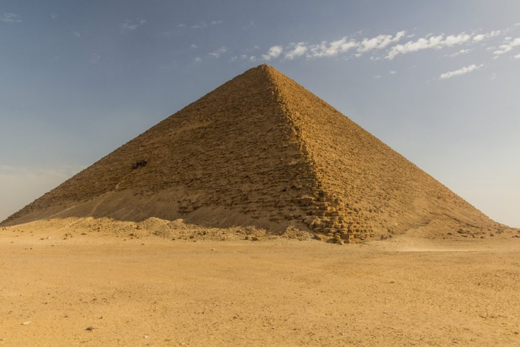 Egypt - červená pyramida v Dáhšúru