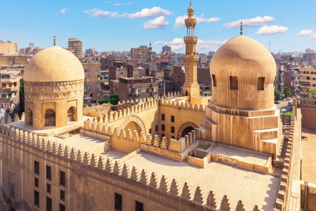 Egypt - Mešita Ibn Tulun v Káhiře