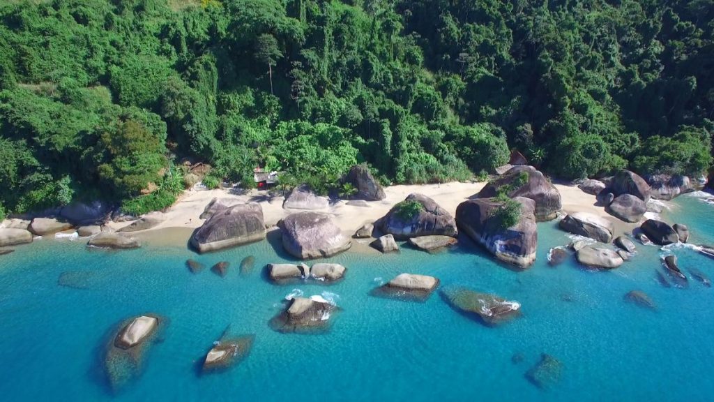 Tropický ráj Angra Dos Reis Rio De Janeiro Brazílie