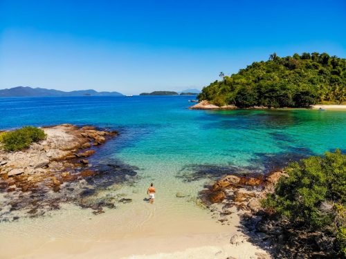 Tropický ráj Angra Dos Reis Rio De Janeiro Brazílie