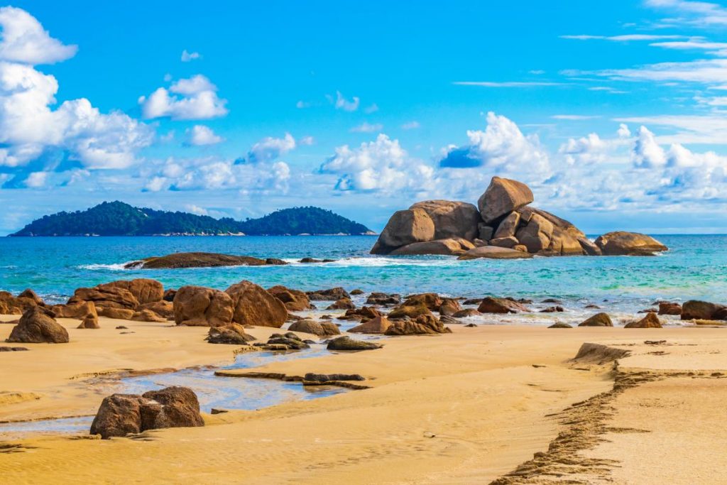 Tropický ráj Angra Dos Reis Rio De Janeiro Brazílie