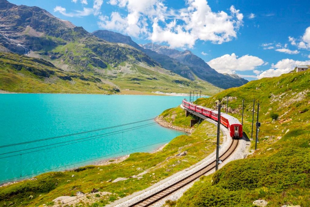 Bernina Express Švýcarsko