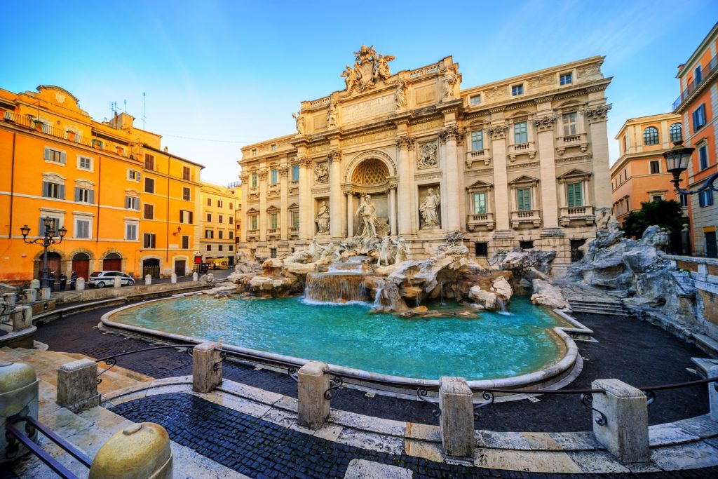 Fontána Di Trevi, Řím