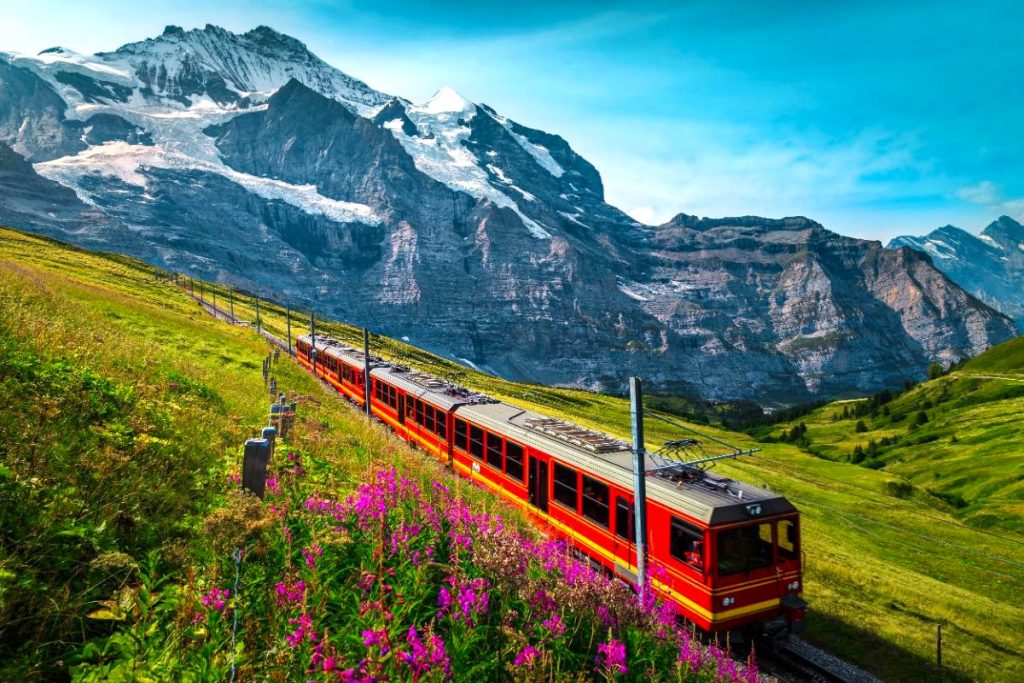 Vrch Schilthorn, Švýcarsko