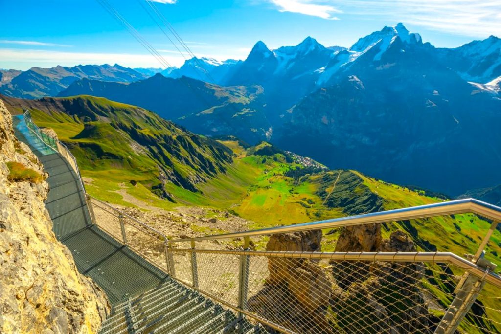 Vrch Schilthorn, Švýcarsko