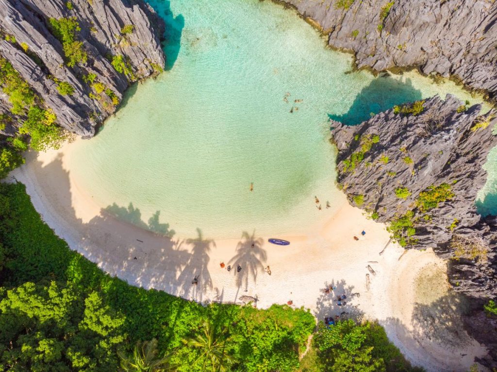 Tajná Laguna, Palawan, Filipíny