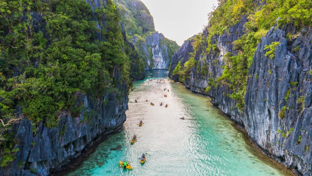 Velká Laguna, Palawan, Filipíny