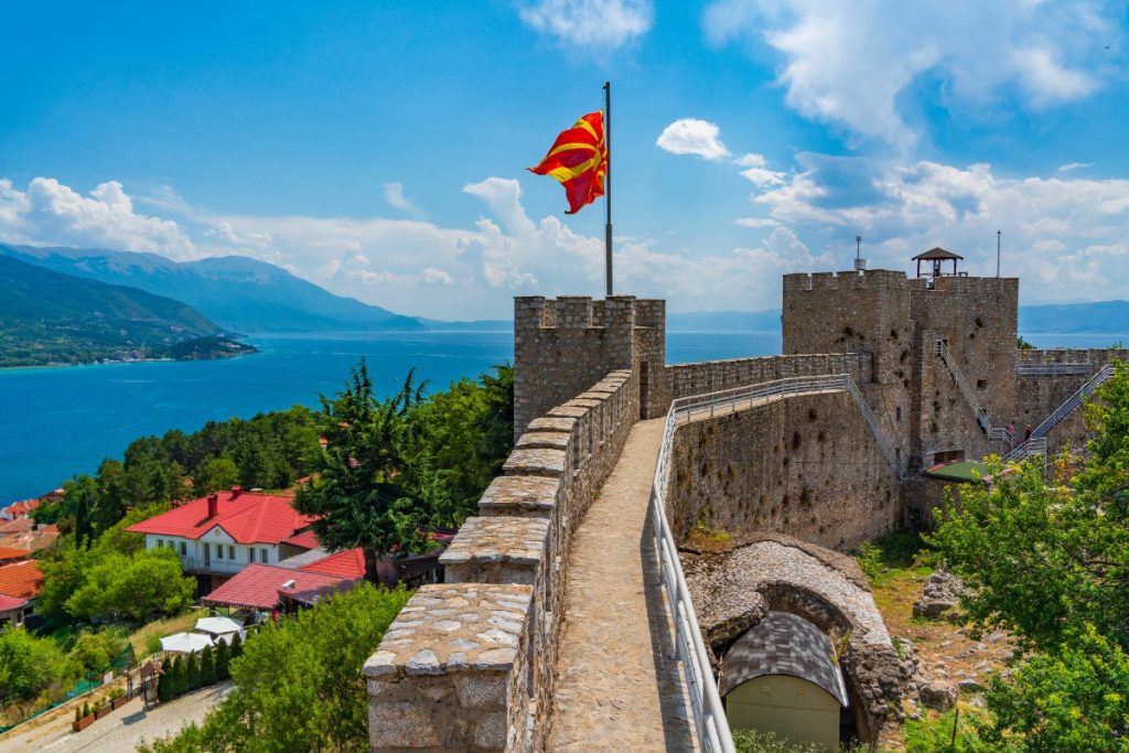 Samuelova pevnost nad Ohridským jezerem, Severní Makedonie