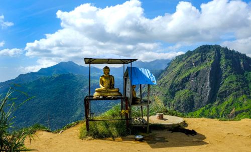 Krásné výhledy z vrcholu Little Adam´s Peak