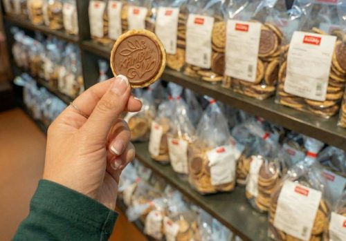 Tradiční švýcarské máslové sušenky Kambly